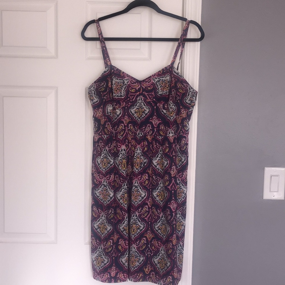 J.Crew Paisley Print Summer Dress